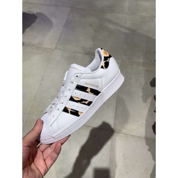 Taiwan小鮮肉> ADIDAS MARIMEKKO SUPERSTAR 白黑罌粟花聯名女鞋H04076