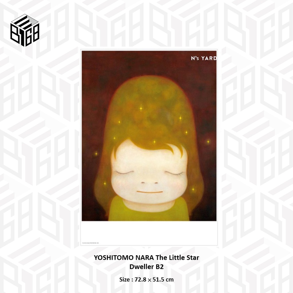 B168現貨] YOSHITOMO NARA The Little Star Dweller B2 奈良美智海報