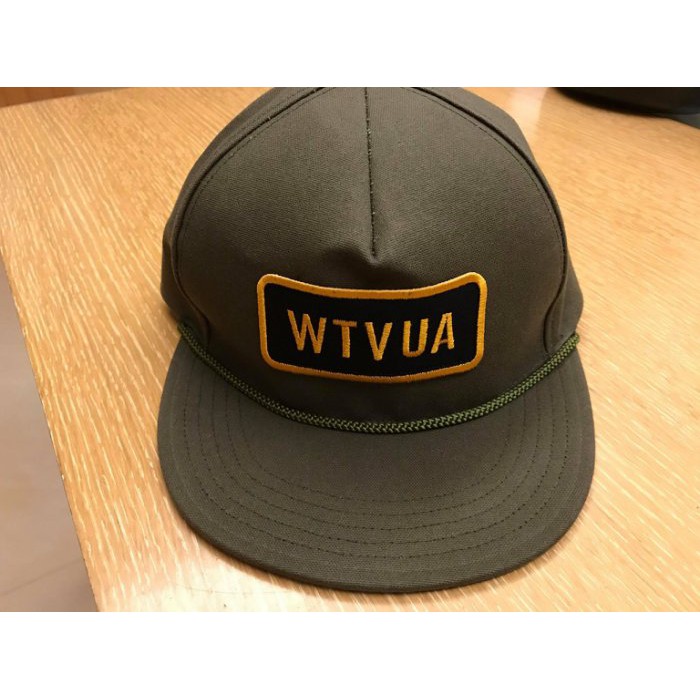 全新現貨軍綠色18SS WTAPS MILITIA 02 / CAP CANVAS 貼布WTVUA 帽子