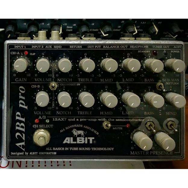 Albit a2bp pro Tube preamp BASS 效果器PEDAL 真空管地板前級可參考