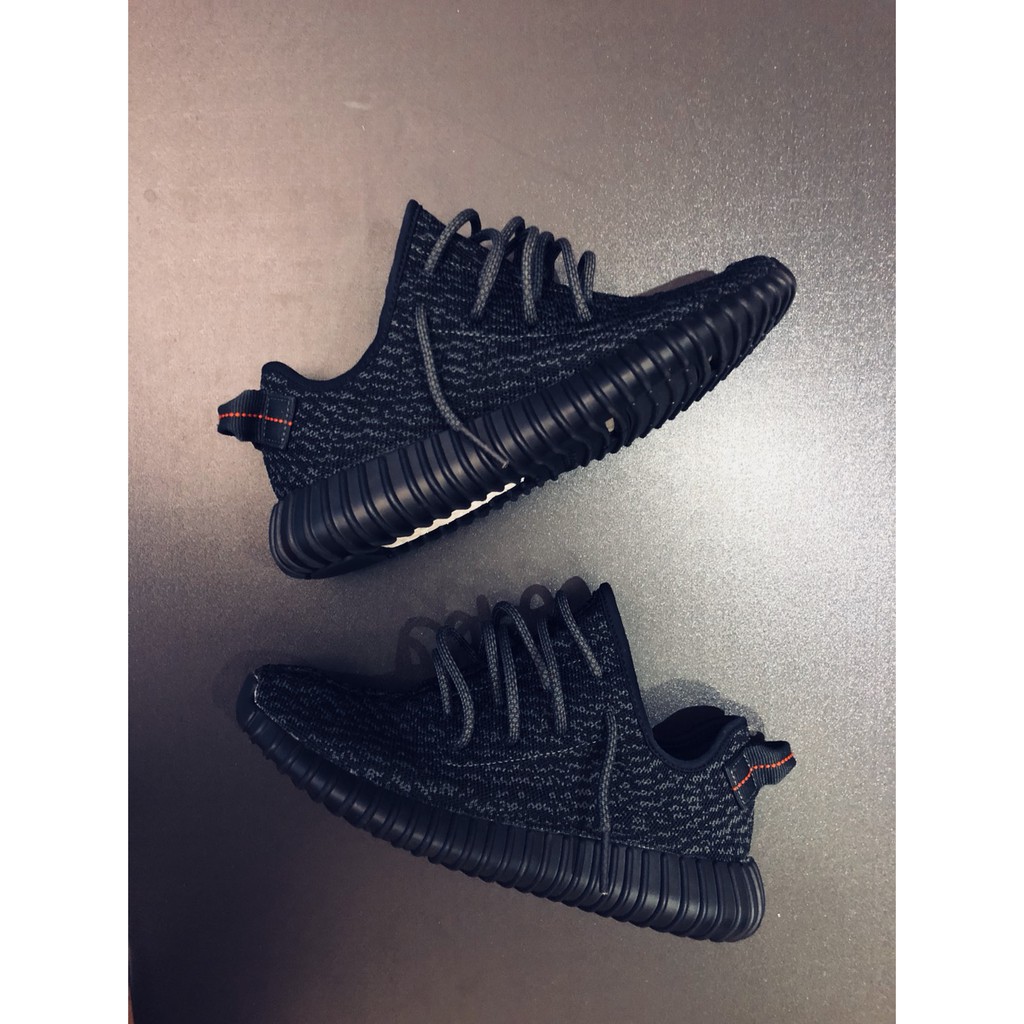 收藏美品Adidas Yeezy Boost 350 Pirate Black PB 海盜黑月亮色Tan