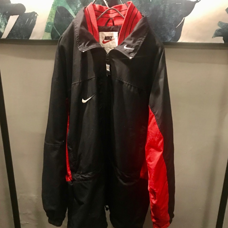 90s NIKE 耐吉古著運動外套風衣vintage nylon jacket 二手古着《90年代