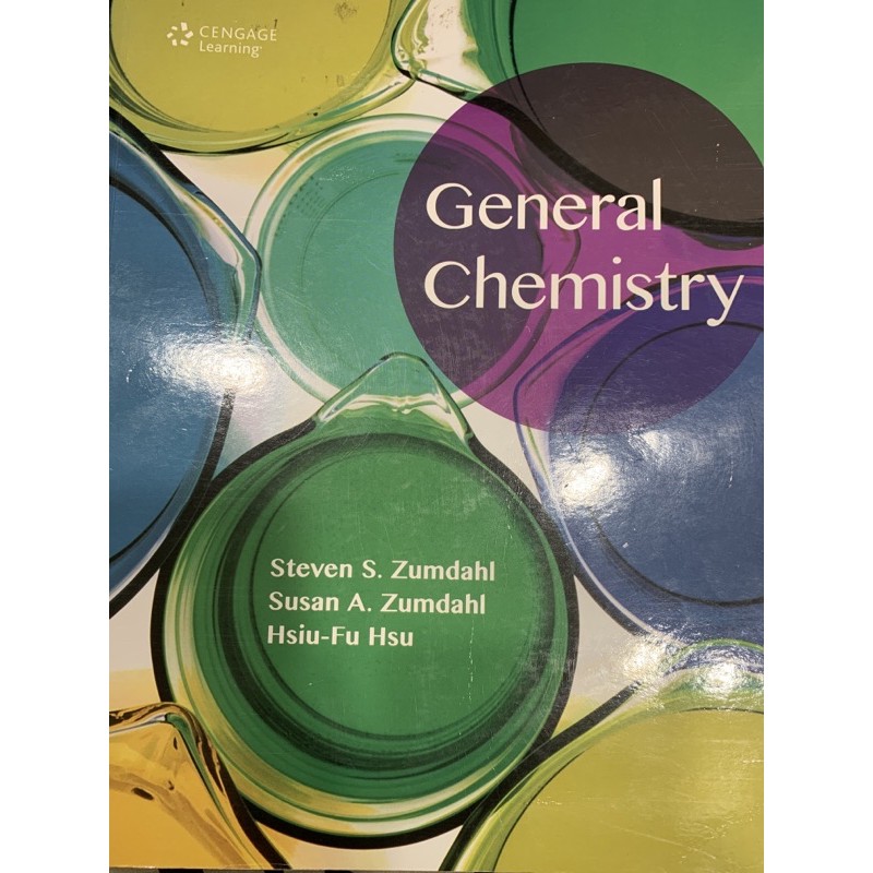 普通化學原文書General Chemistry-Steven S.Zumdahl-Susan A.Zumdahl | 蝦皮購物