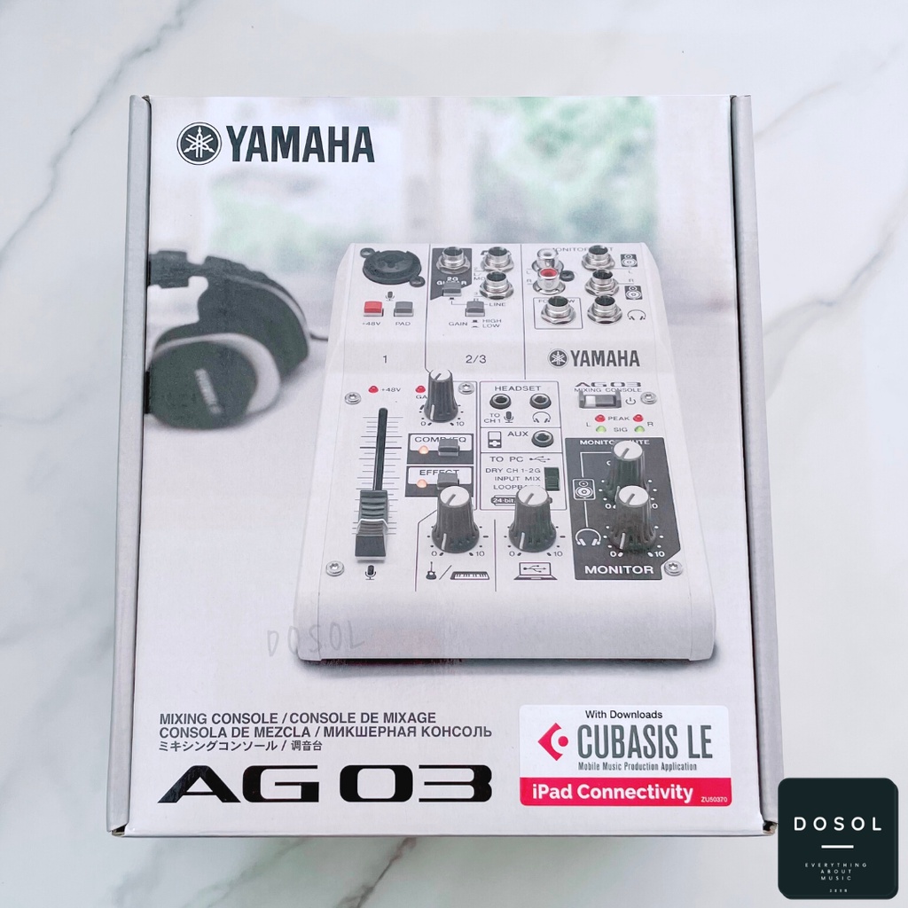 即將抵台✨ Yamaha AG03 AG06 Mixer 混音器錄音直播日本空運直送