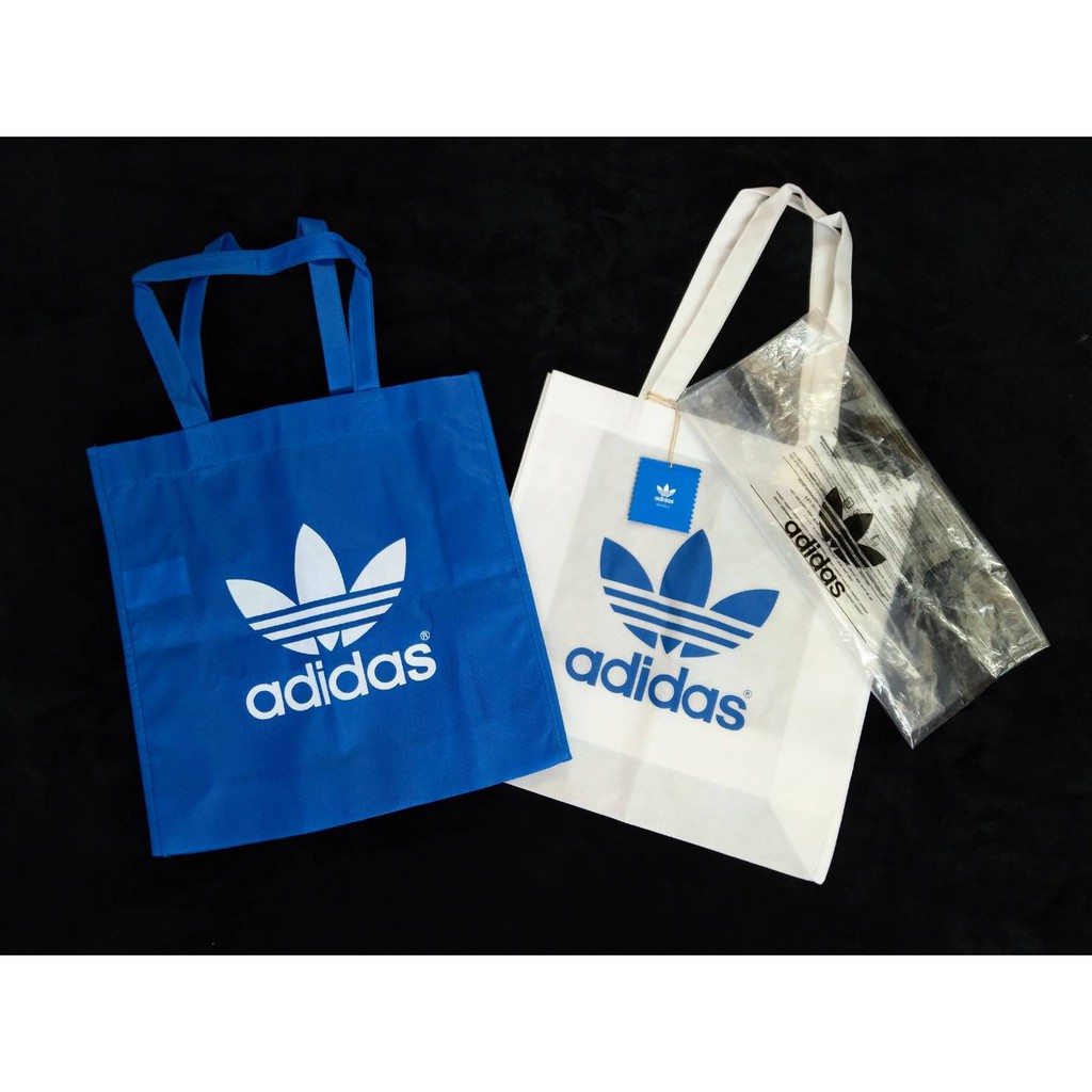 全新絕版adidas originals 環保耐用不織布購物袋收藏小物| 蝦皮購物