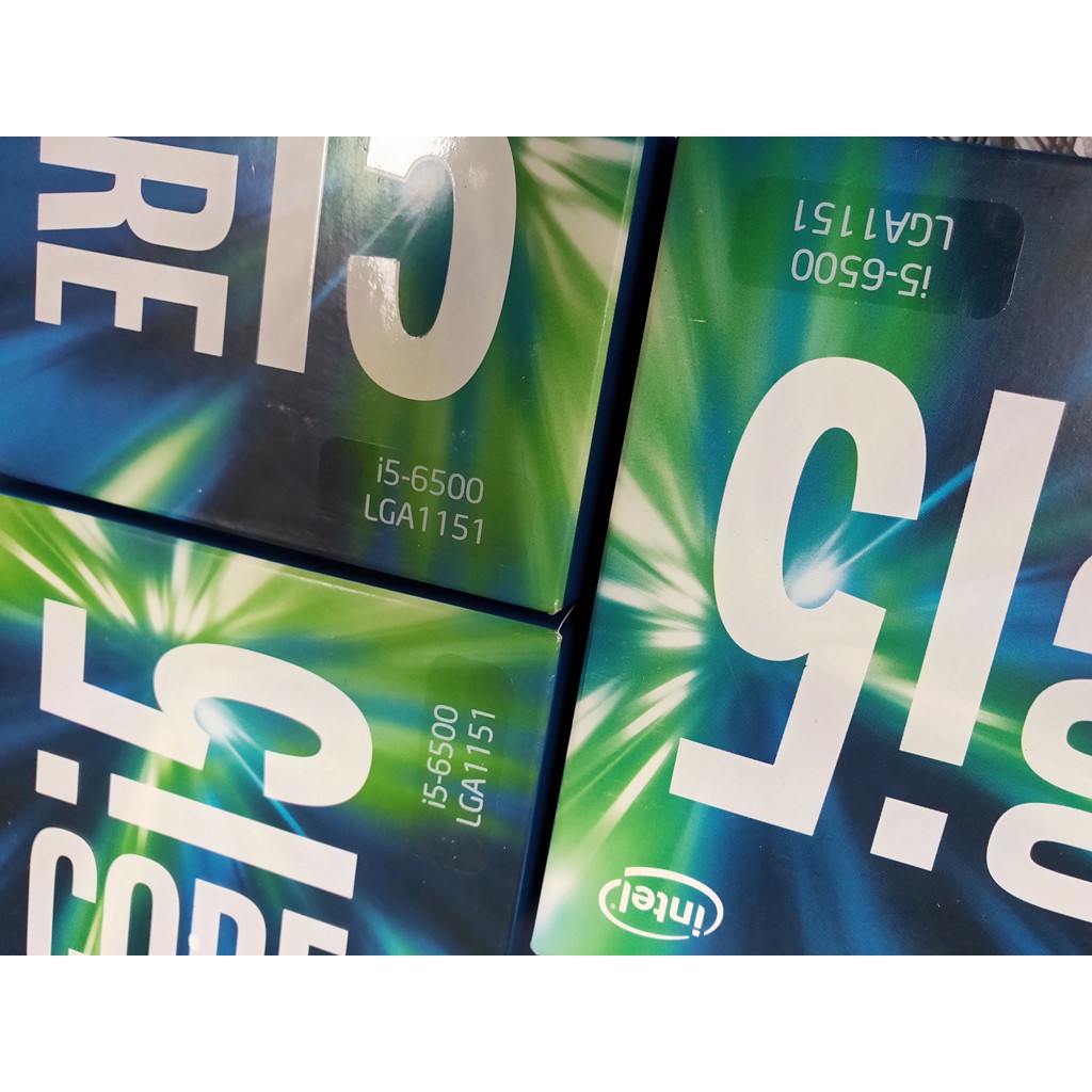 含稅】Intel Core i5-6500 3.2G 6M 4C4T 1151 65W 正式CPU 盒裝三年保