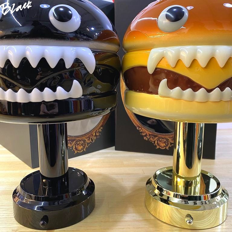 信頼】 UNDERCOVER HAMBURGER LAMP BLACK フロアスタンド - laudehair.com