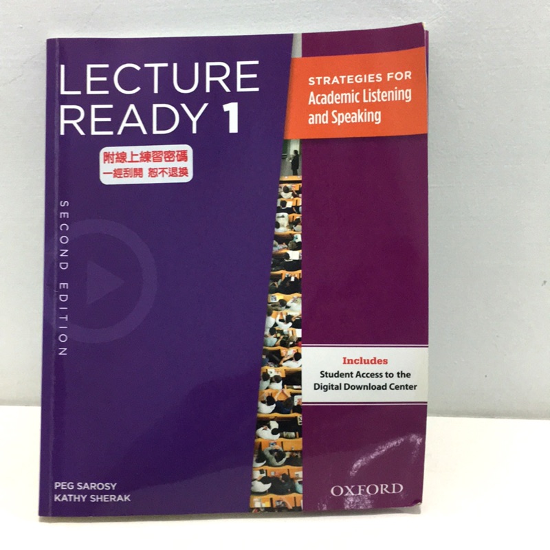 Lecture Ready 1 (Second Edition) | 蝦皮購物