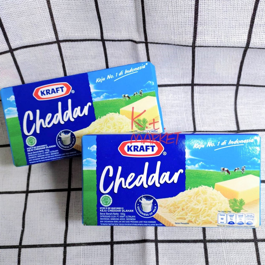 印尼 🇮🇩 KRAFT 卡夫 Cheddar Cheese 切達起司 起司 抹醬 150g | 蝦皮購物