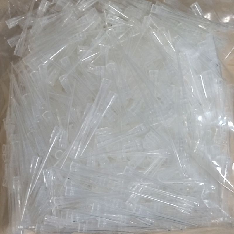 10ul 微量滴管尖 吸管尖 1000支/包 200ul 黃色滴管尖 tip | 蝦皮購物