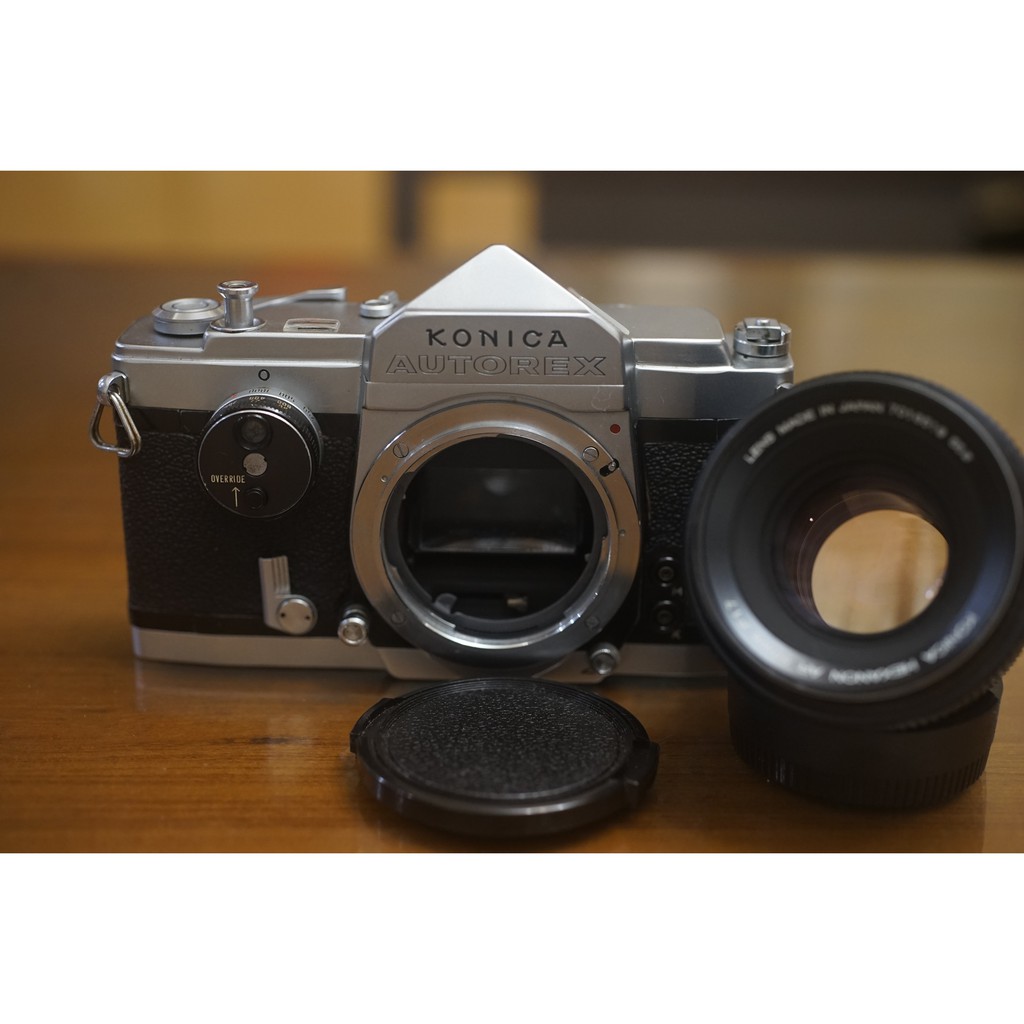Genuine Konica AR Rear Lens Cap - For Hexanon / Hexar Lenses (50mm F1.4, F1.7, K/AR) - Made In Japan-526071