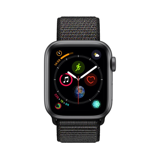 🔥【現貨】【全新未拆封】Apple Watch S4 GPS 44mm 太空灰鋁金屬錶殼搭