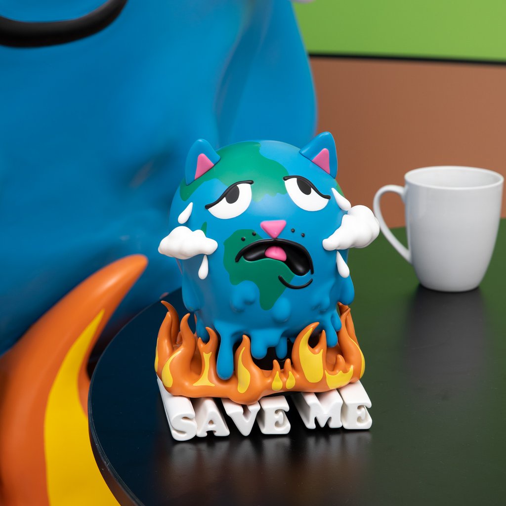 RIPNDIP SAVE ME VINYL FIGURE 公仔中指貓台灣總代理-ALL | 蝦皮購物