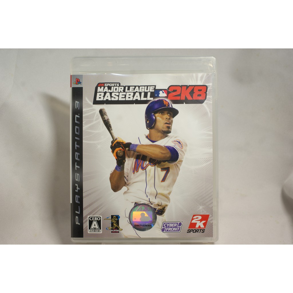 [耀西]二手 純日版 SONY PS3 職棒大聯盟 MLB 2K8 英文版 含稅附發票 | 蝦皮購物