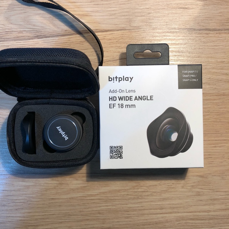 只用過一次，Bitplay HD WIDE ANGLE 18mm 一代廣角鏡 含原廠專用保護盒 | 蝦皮購物