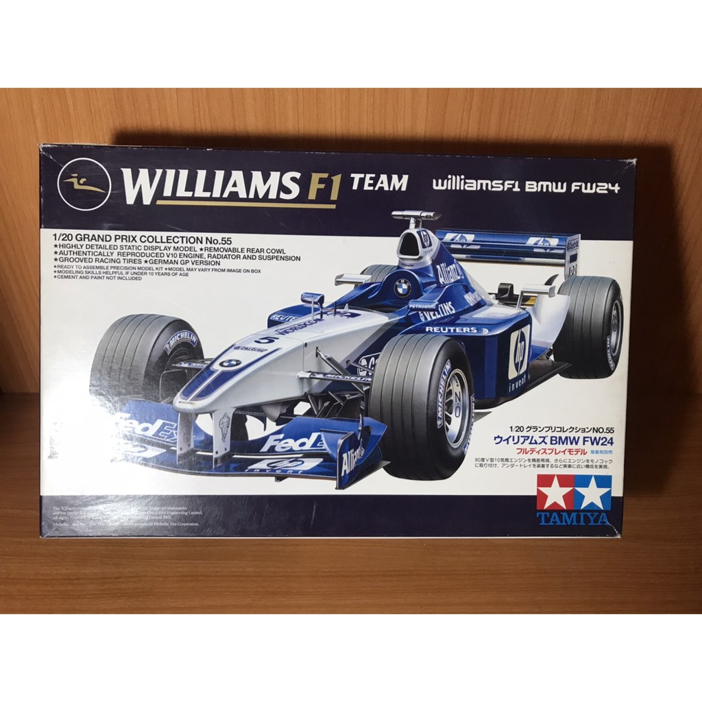 タミヤ 1/10RC ウィリアムズ F1BMW FW24 SP.1010 ボディ タミヤ 1/10RC ウィリアムズ F1BMW FW24 SP.1010 ボディ