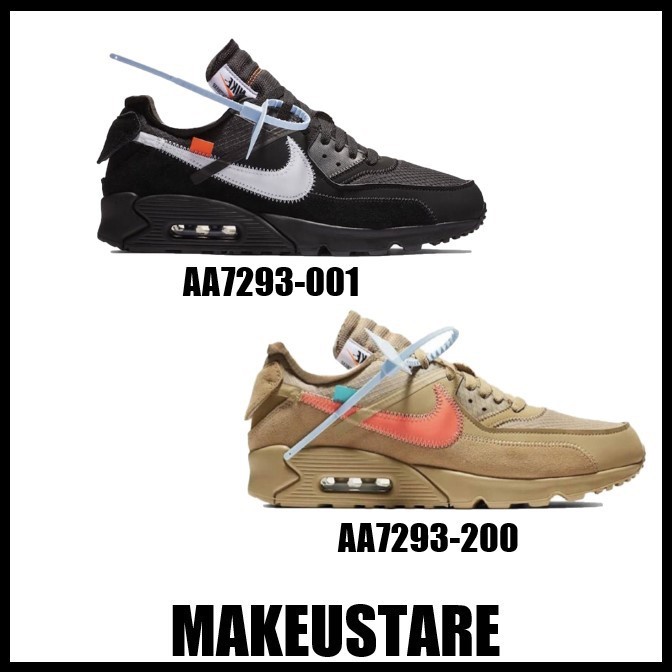 -MUS- OFF-WHITE x Nike Air Max 90 AA7293-001 聯名 | 蝦皮購物