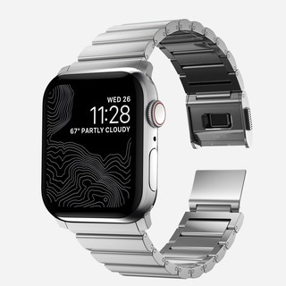 Metal band apple hot sale watch 4