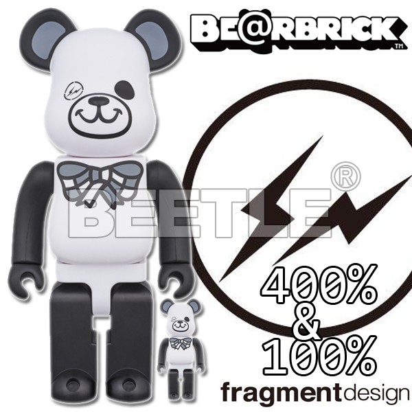 Medicom x Freemasonry x Fragment Design White 100% 400