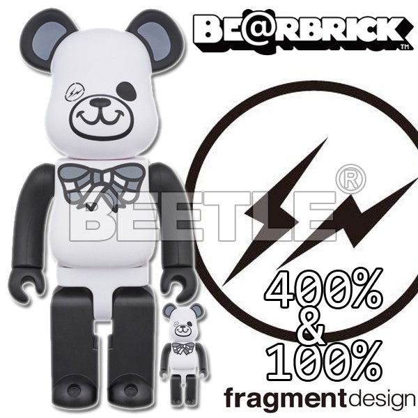 BEETLE BE@RBRICK FREEMASONRY FRAGMENT 全視之眼 共濟會 閃電 100 400%