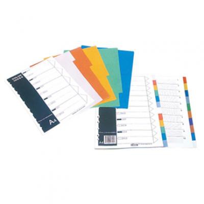 雙鶖 FLYING 辦公用品 資料簿分類紙 A4 P.P 5段分隔頁/10段分隔頁 記事本分類紙 #9003 | 蝦皮購物