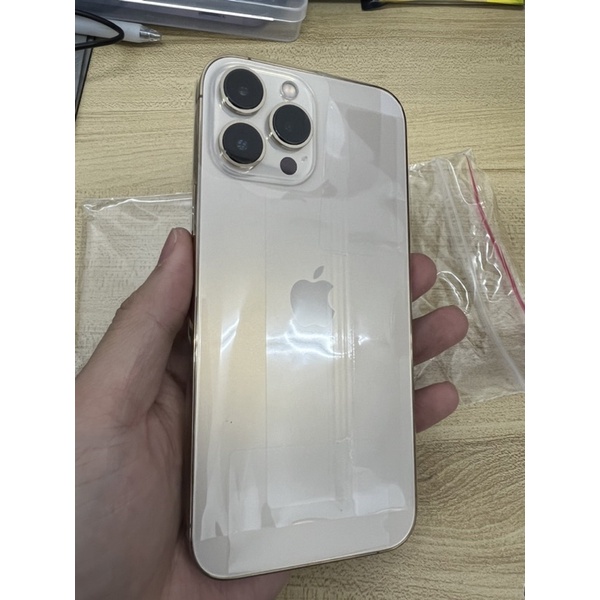 Apple iPhone 13 Promax 256G 金色未使用新機二手機整新機空機分期刷卡