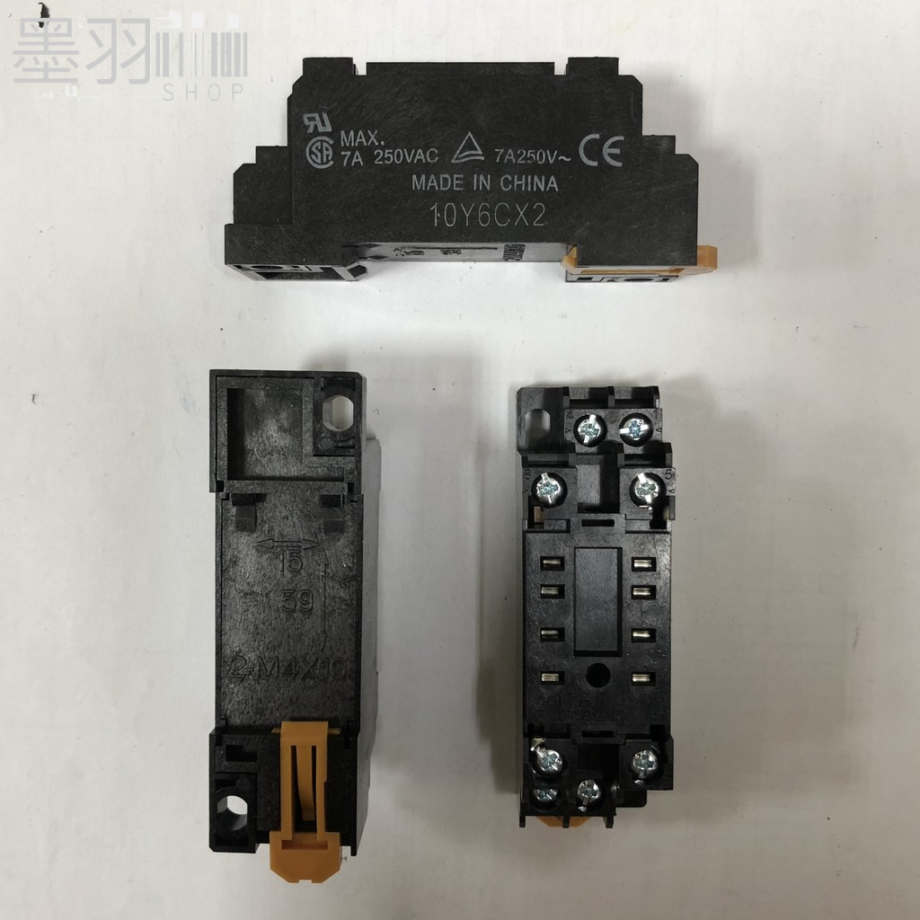 【墨羽SHOP】歐姆龍OMRON 繼電器座 PYF08A-E座 | 蝦皮購物