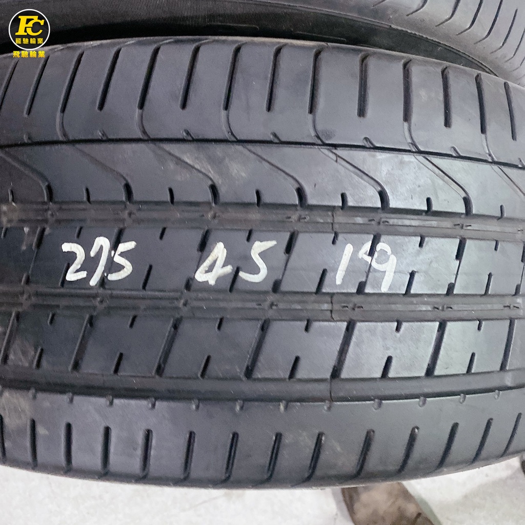 飛馳輪業 中古胎 F659. 275 45 19 倍耐力 P0 9成新 2條7000元 | 蝦皮購物