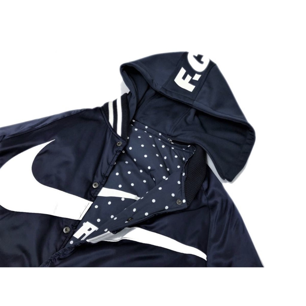 15AW FCRB NIKE REVERSIBLE STADIUM JACKET 雙面穿點點棒球外套| 蝦皮購物