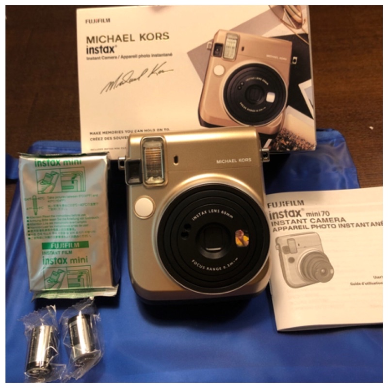 🌸現貨富士FUJI instax mini70 MICHAEL KORS聯名款MK拍立得相機 🌸現貨富士FUJI instax mini70 MICHAEL KORS聯名款MK拍立得相機