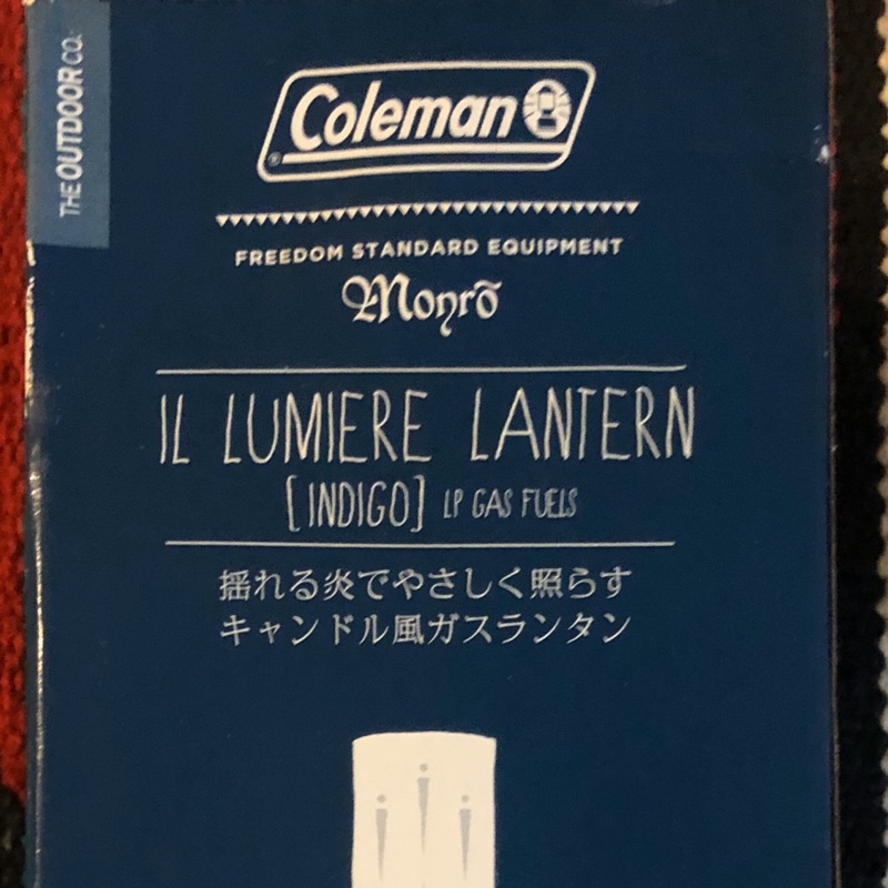 Coleman Indigo label 盧美爾瓦斯燭燈CM31624 | 蝦皮購物