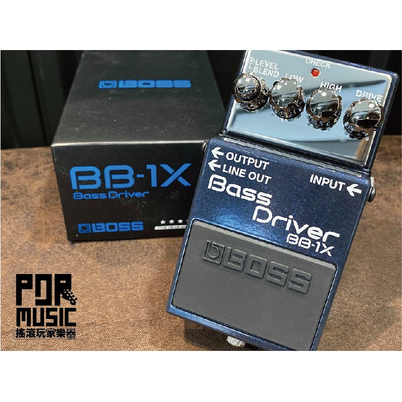 【搖滾玩家樂器】全新 公司貨 BOSS BB-1X Bass Driver 貝斯 破音 效果器 BASS | 蝦皮購物