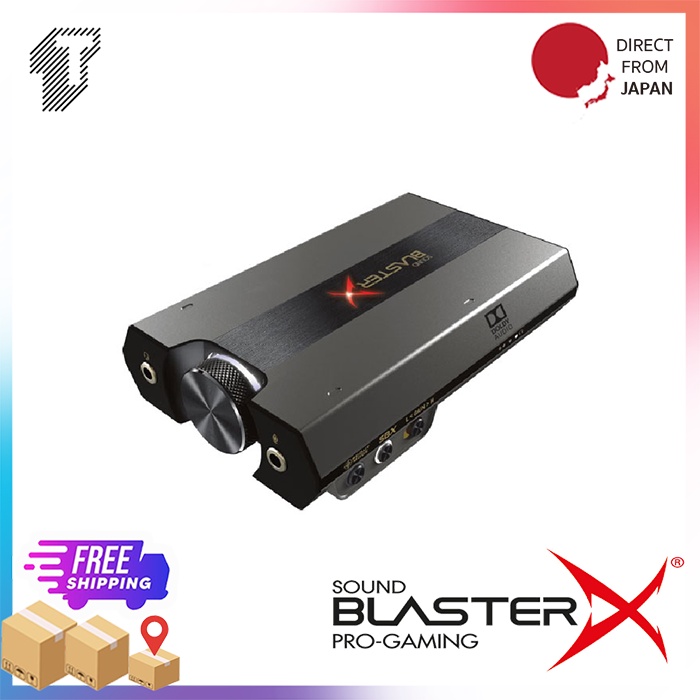 日本新發現】全新現貨可日本代購Creative DAC耳擴Sound BlasterX G6