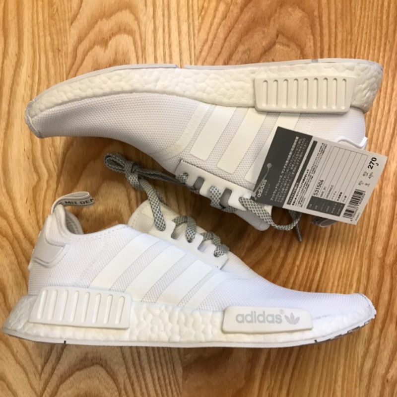 Adidas NMD Triple White size 9 27 cm