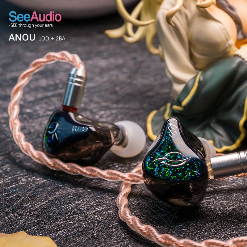 See Audio Yume 1DD + 2BA Hybrid In-Ear Earphone 類客製圈鐵耳機公司