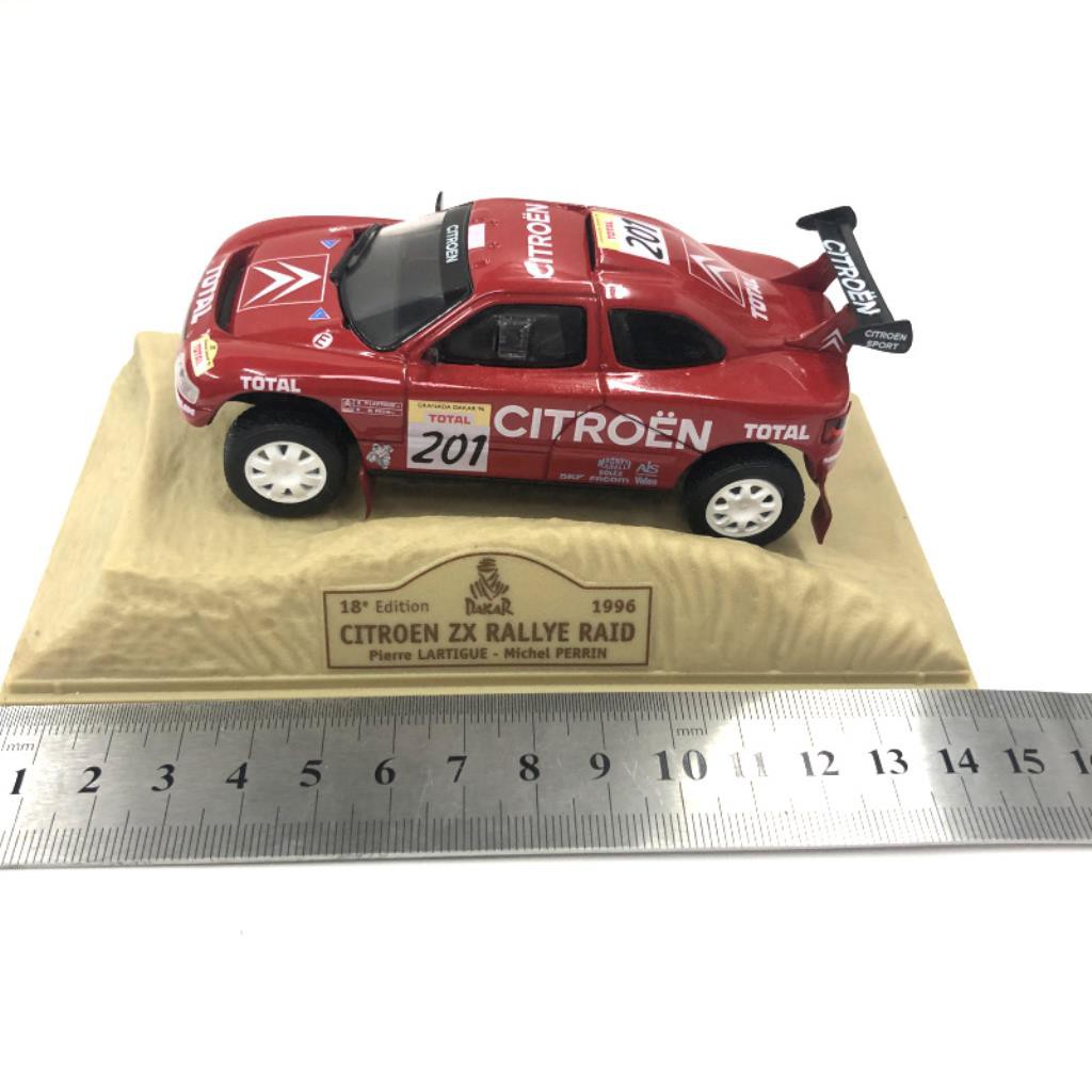 1：43Norve達喀爾拉力賽車雪鐵龍citroen ZX合金車汽車模型| 蝦皮購物