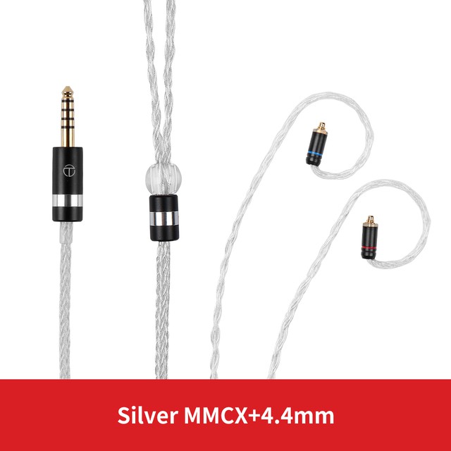 TRN T6耳機升級線16股單晶銅鍍銀線240芯MMCX 0.75 0.78 -S升級線| 蝦皮購物