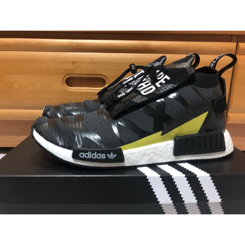 現貨NEIGHBORHOOD BAPE ADIDAS NMD stealth STLT 聯名EE9702 nbhd