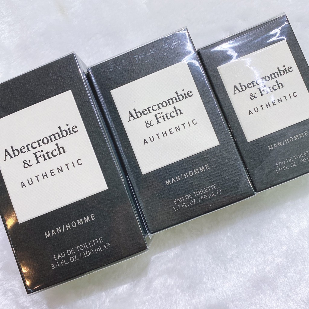 Abercrombie Fitch & AUTHENTIC 香水(男性用) 30ml