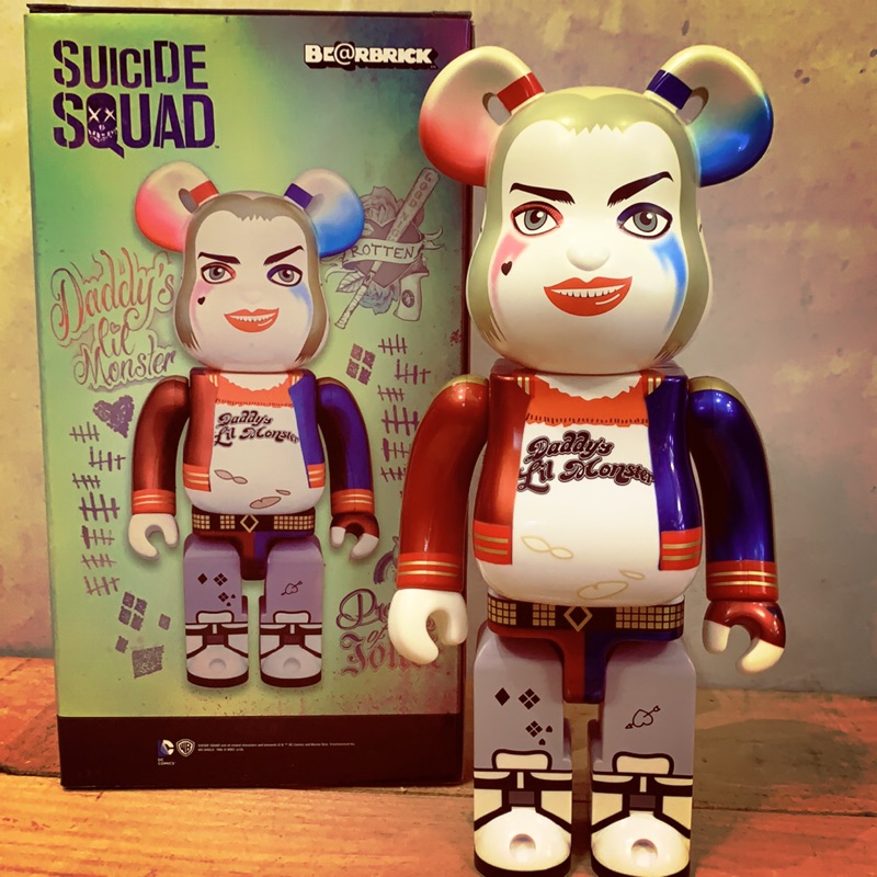 小丑🤡女BE@RBRICK HARLEY QUINN 400% | 蝦皮購物