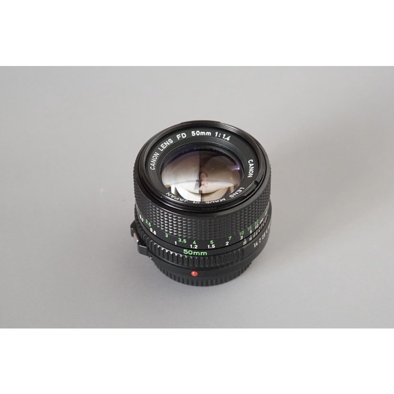 Canon New FD 50mm f1.4底片單眼鏡頭