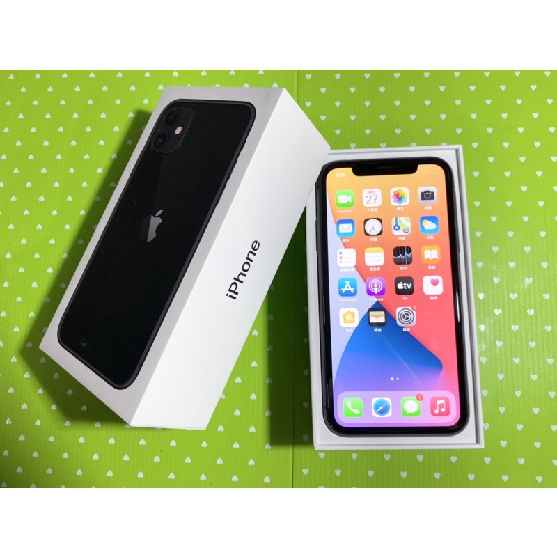 11/64 Apple iPhone 11 6.1 64g 黑色iphone11 11/6 現貨黑白紅綠| 蝦皮購物