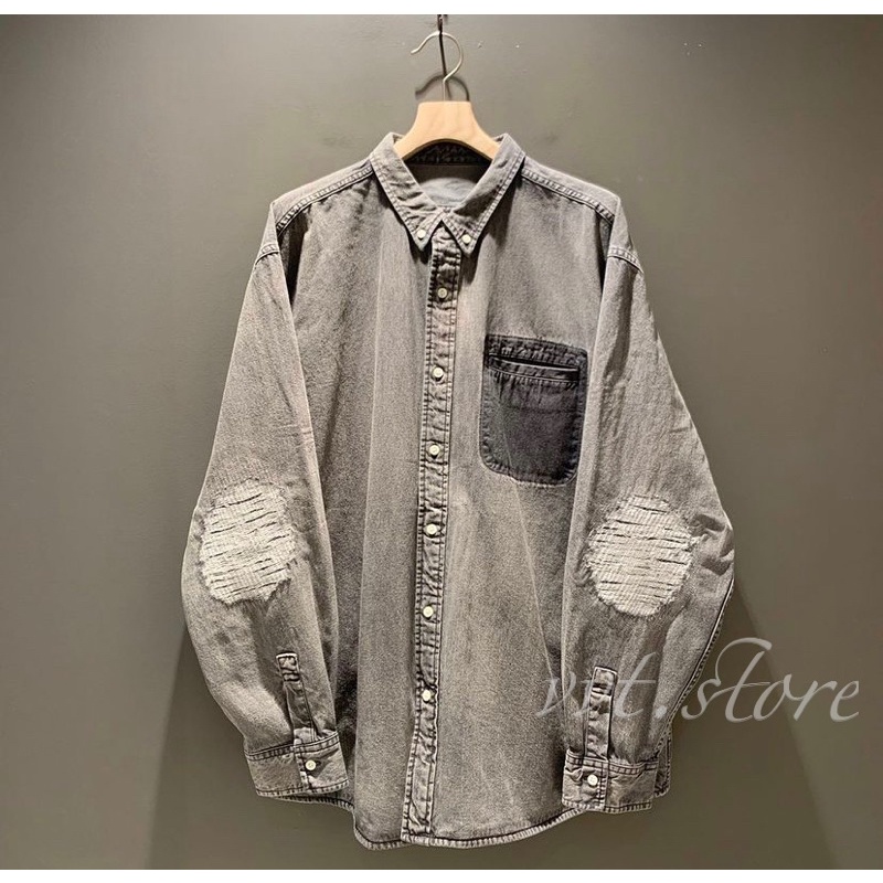 BEAMS SSZ 裏USED DENIM SHIRTS 会い ビームス