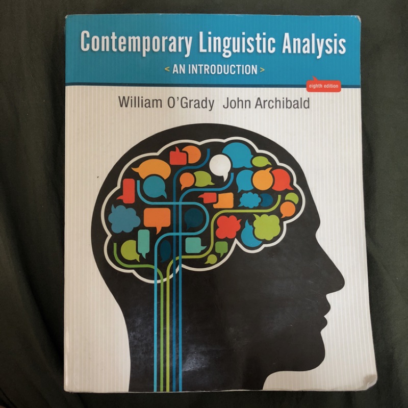 Contemporary Linguistic Analysis An Introduction 蝦皮購物