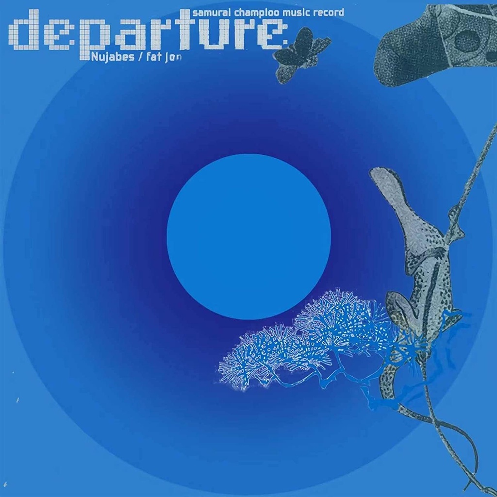SAMURAI CHAMPLOO レコード　初期黒盤　nujabes 日版黑膠】Nujabes《samurai champloo music record》混沌武士原聲帶