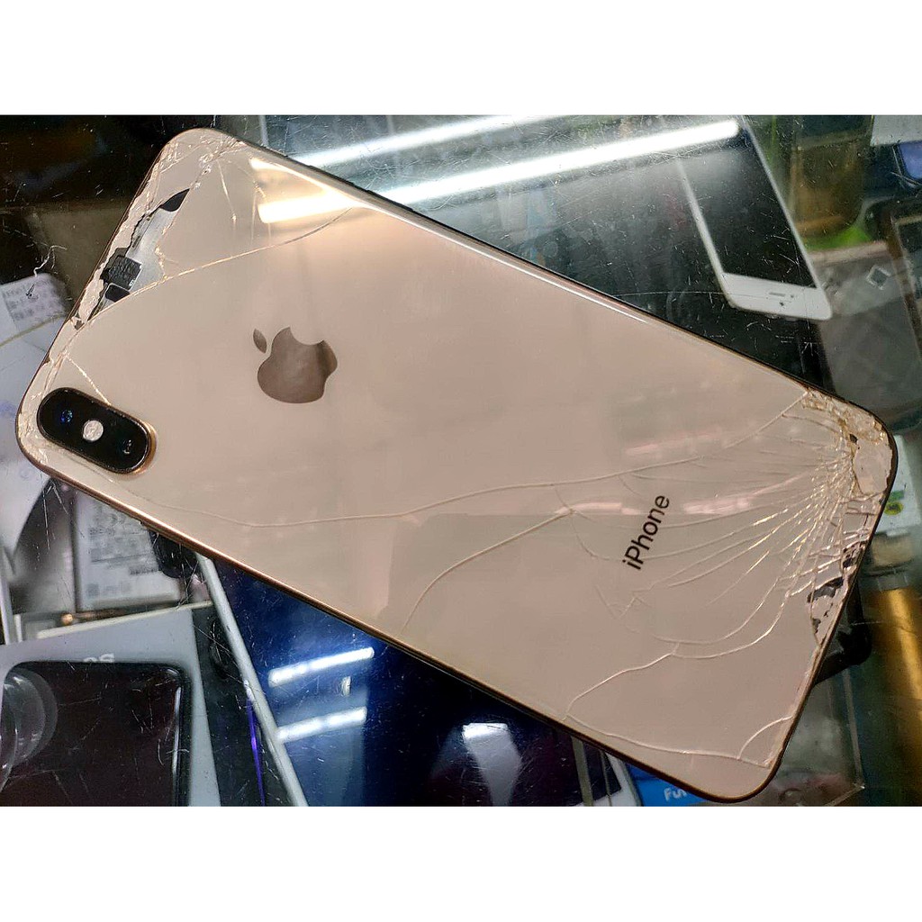 三重iPhonexsmax手機維修iphonexs max 背面玻璃更換xs 背蓋破裂