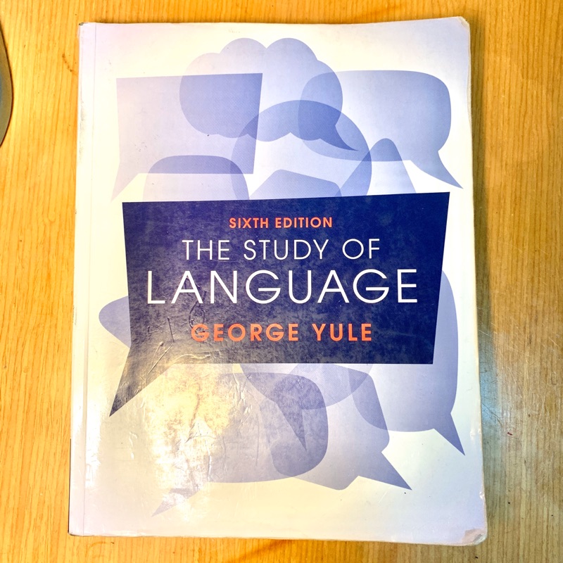 The study of language / george yule | 蝦皮購物