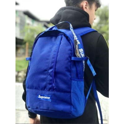 Blue 2025 supreme backpack