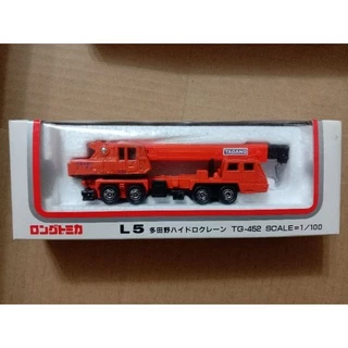 tomica TADANO HYDRO CRANE TG-452 赤白 tomica TADANO HYDRO CRANE TG-452 赤白 - メルカリ