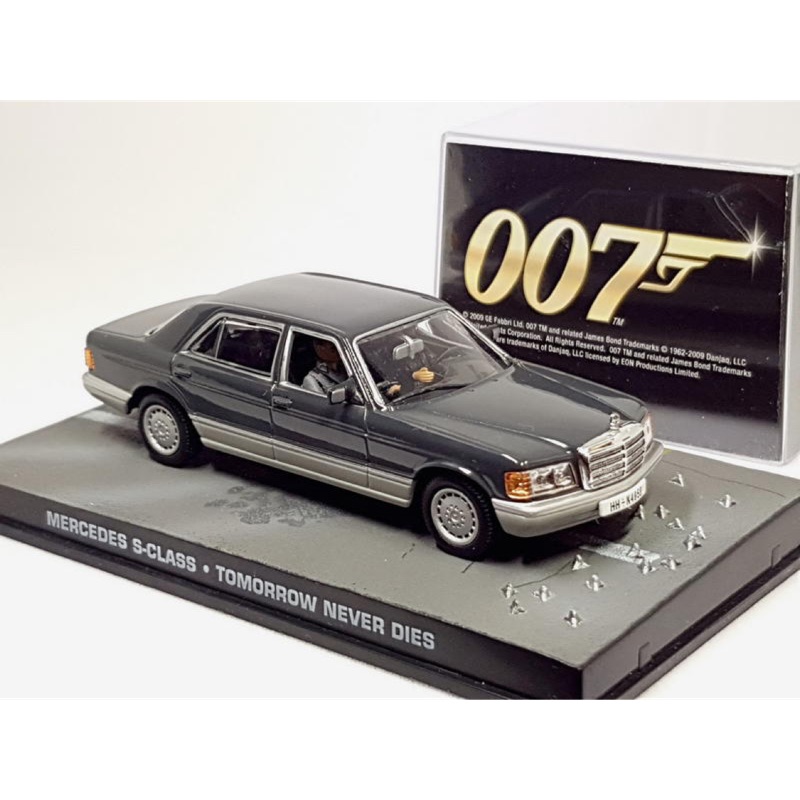 1:43 IXO 007系列Mercedes-Benz S-Class 560 SEL(W126) 明日帝國龐德